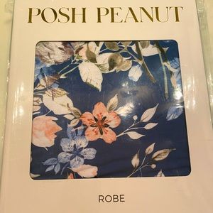 Posh Peanut Blue rose Women’s robe